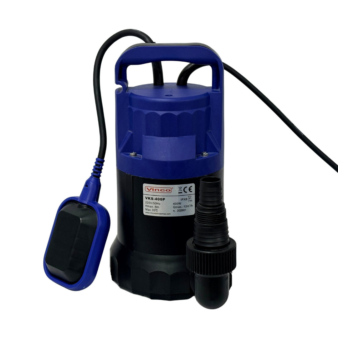 Bomba de Agua para Desagote 0.5HP - Motobomba VKS-400 - Vinco