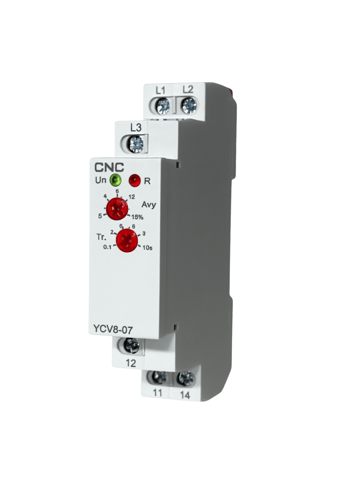RELE FALTA DE FASE Y SECUENCIA DE FASE YCV8-07 CNC