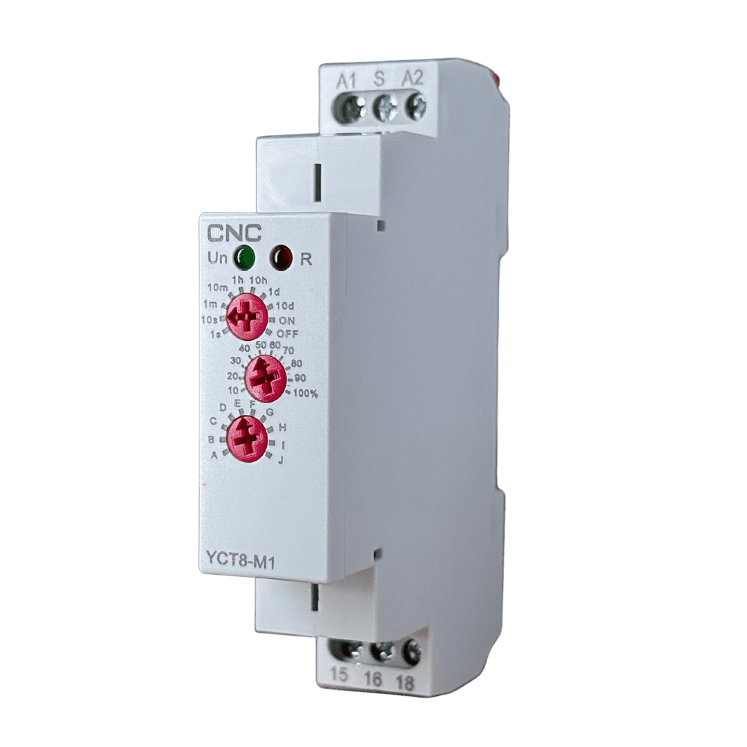 RELE DE TIEMPO MULTI ESCALA YCT8-M1 CNC